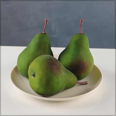 Decorative artificial pears