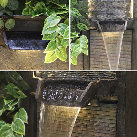 Contemporary Outdoor Water Fountain