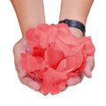 Artificial silk rose petals