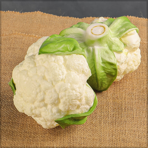 Faux cauliflower vegetable for decoration