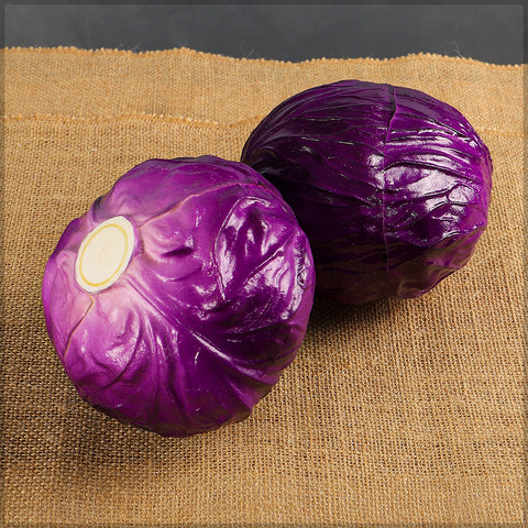 Decorative fake cabbage plant