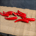 Hanging red chili decor for kitchen