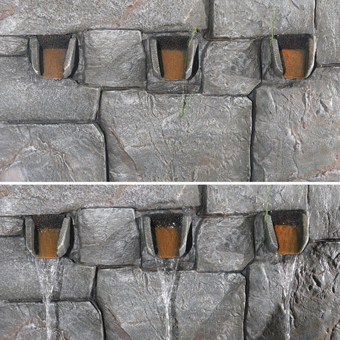Clay Pot Waterfall Design