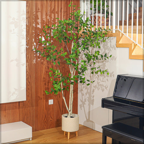 Artificial Birch Tree 2m High