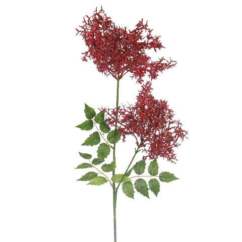 artificial astilbe stems with flowers