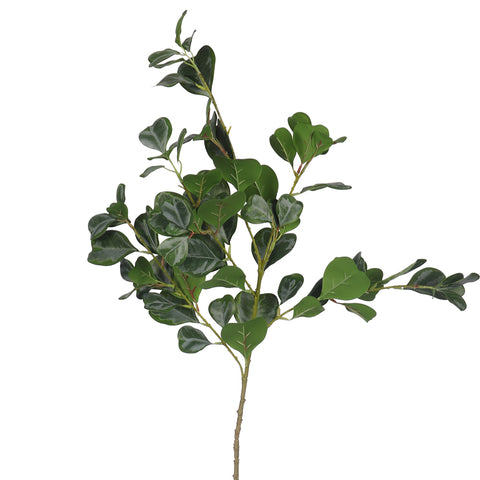 أوراق خضراء اصطناعية على شكل قلب