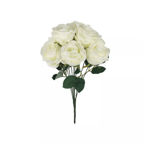 artificial silk rose flowers