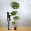 large artificial ficus tree
