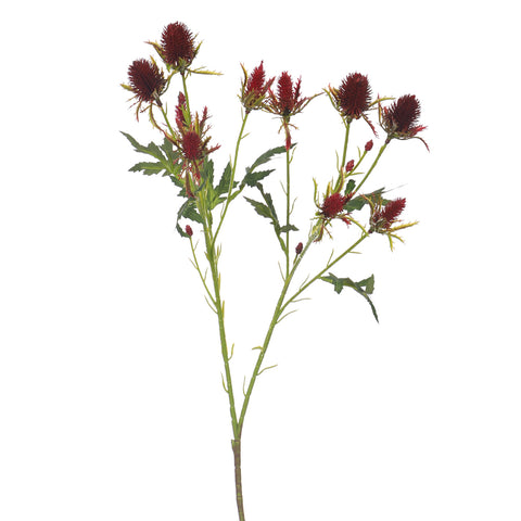 Artificial Thistle Flower Bunch