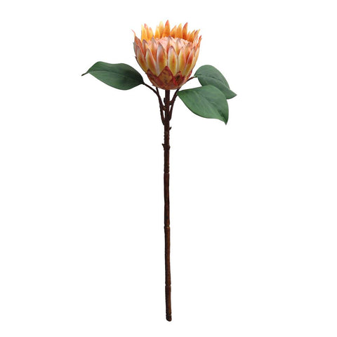 Faux Silk Protea Flowers Plant For 2 Pcs