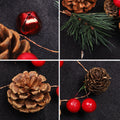 Rustic Christmas string lights