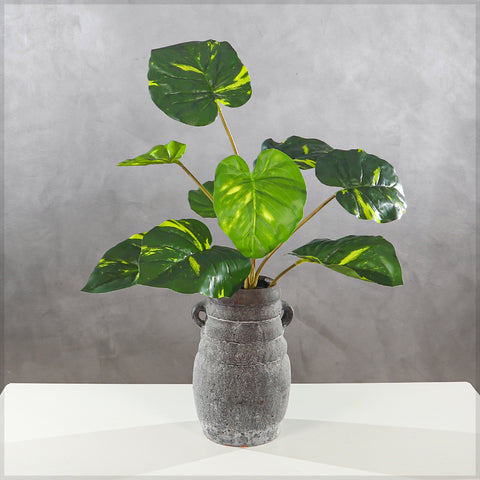 Nearly Natural  Pothos Leaf(without vase)