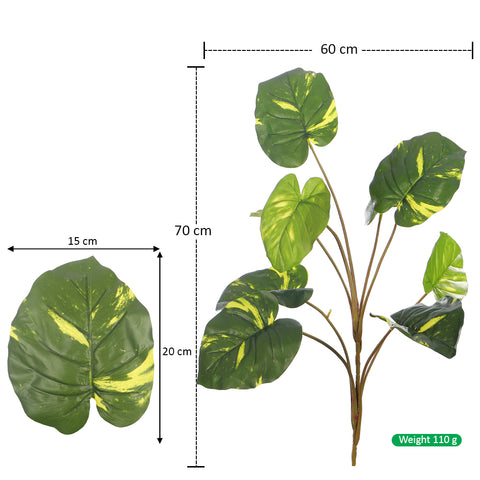 Nearly Natural  Pothos Leaf(without vase)