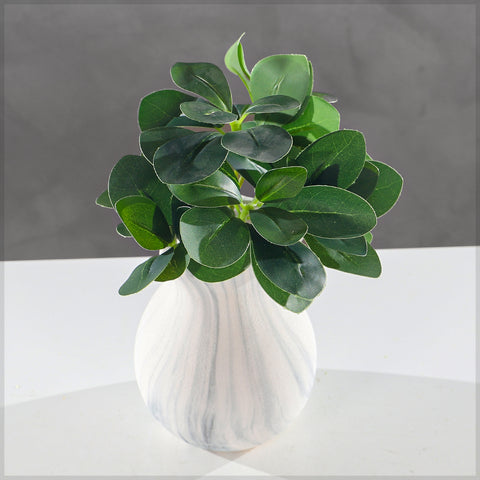 Artificial Arboricola Evergreen Leaf(without vase)