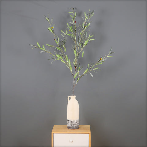 Artificial Olive Branch(without vase)