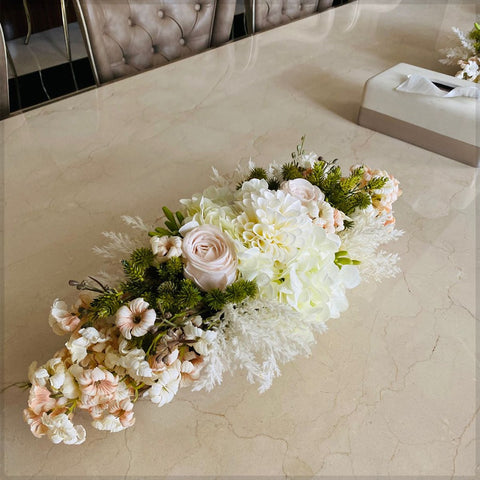 Luxurious Lounge with Elegant Floral Decor for display purposes only (non-sale)