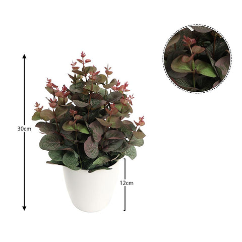 Faux eucalyptus decor