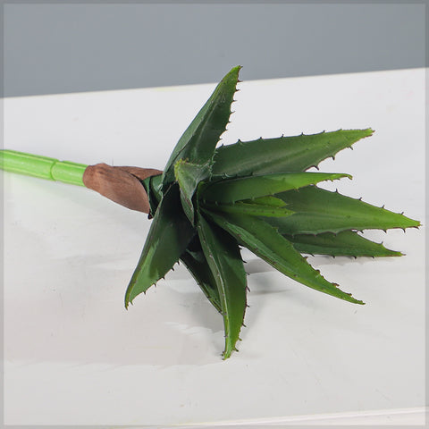 Artificial Aloe Plant Stem – Realistic Faux Succulent Pick for Arrangements