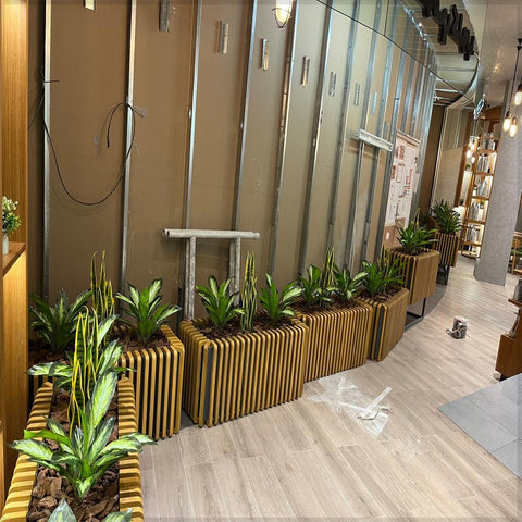 Modern Indoor Space with Greenery for display purposes only (non-sale)