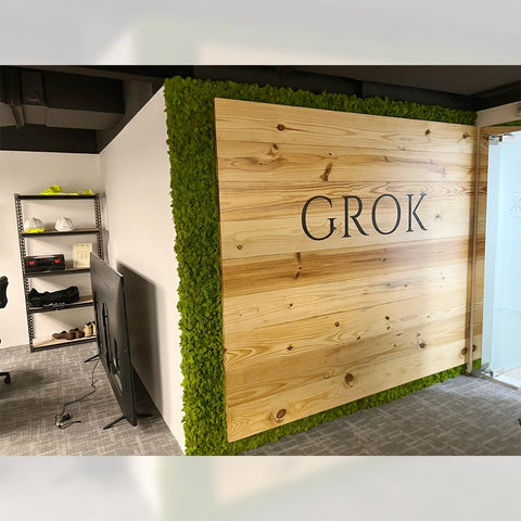Modern Workspace with Natural Accents for display purposes only (non-sale)