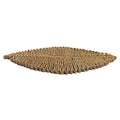 woven leaf shaped placemats