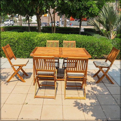 9 Pcs Dining Table Set