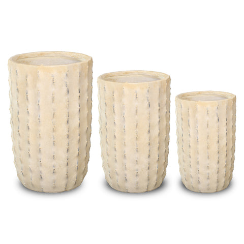 rustic concrete pot