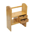 Bamboo storage organizer