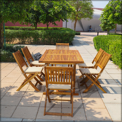 9 Pcs Dining Table Set