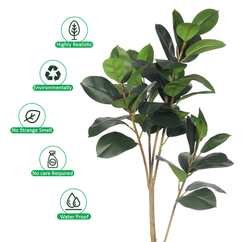 Artificial rubber tree