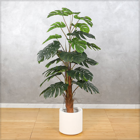 Faux Monstera Plants