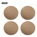 4pcs wedding accent placemat