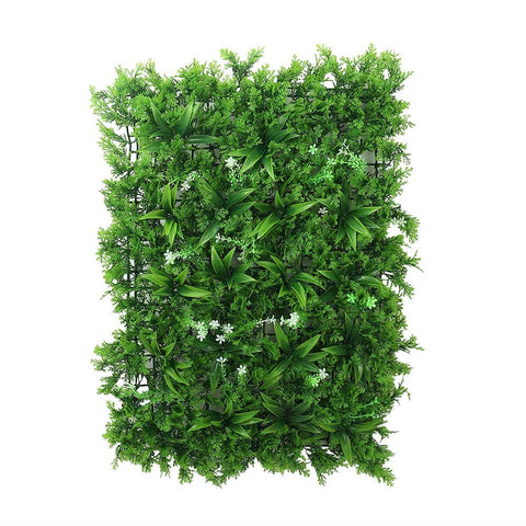 Artificial faux grass panels