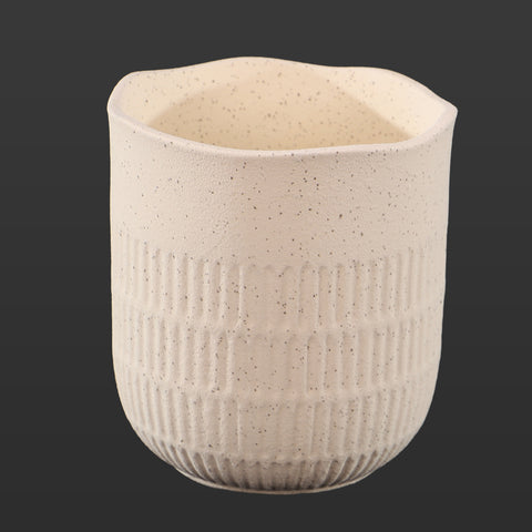 Half Lined Ceramic Table Vase