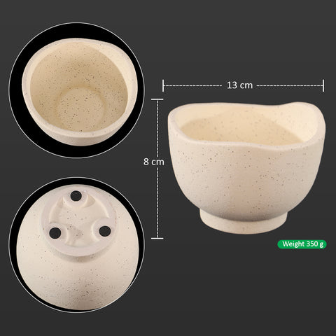 Bowl Shaped Ceramic Vase