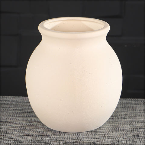White Classic Style Ceramic Vase