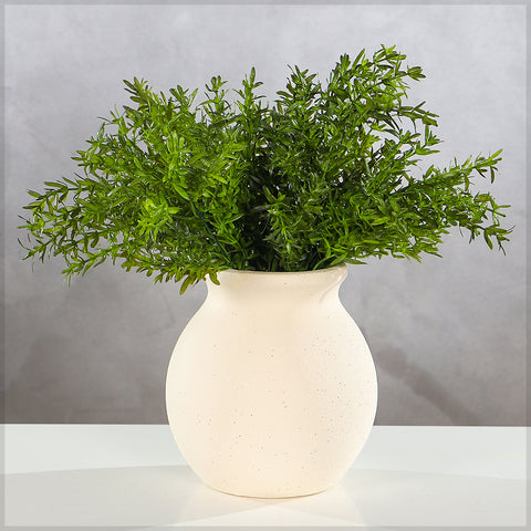 Cream Classic Style Ceramic Vase