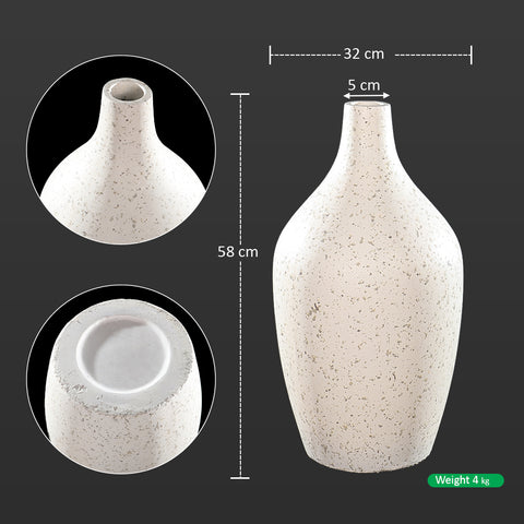 Floor ceramic vase