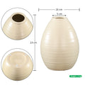 High-quality ceramic vase with a smooth glossy texture