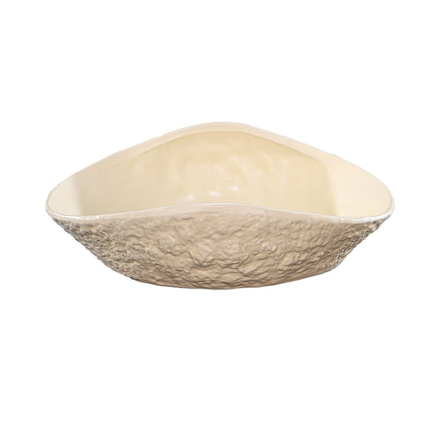 Cream Ceramic Ikebana Design Vase