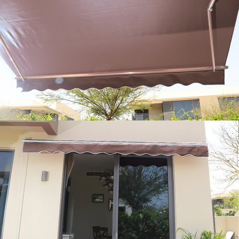 Retractable Awning Patio Sun Shade