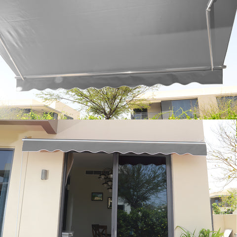 Retractable Manual Canopy Shelter