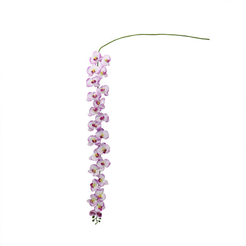 Artificial silk orchid flowers