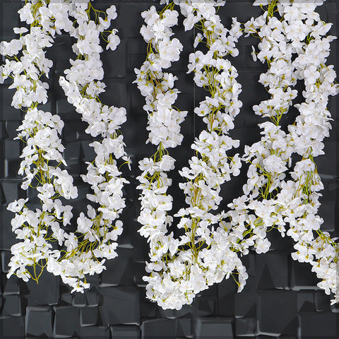 Faux Wisteria Garland
