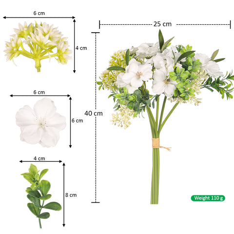 faux floral bouquet