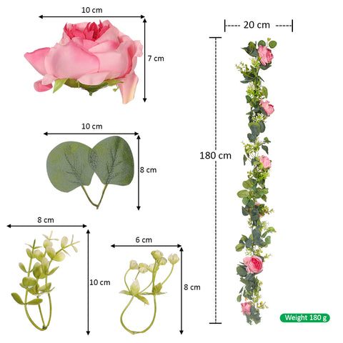 Artificial Hanging Rose Ivy Vine