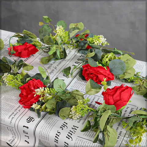 Artificial Hanging Rose Ivy Vine