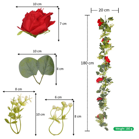 Artificial Hanging Rose Ivy Vine