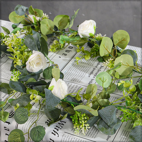 Artificial Hanging Rose Ivy Vine