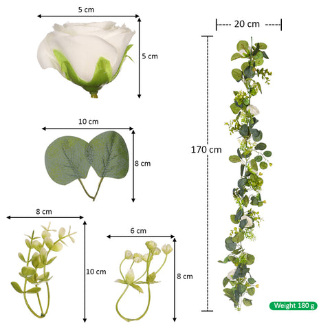 Artificial Hanging Rose Ivy Vine